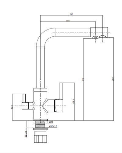 Creavit İçme Suyu Çıkışlı Mutfak Armatürü DW8700