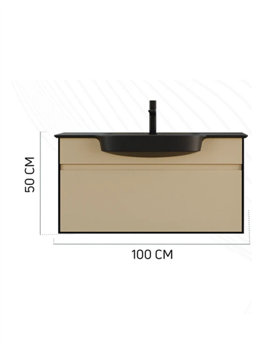 Creavit Saily Lavabo Dolabı 100 cm SM0100 