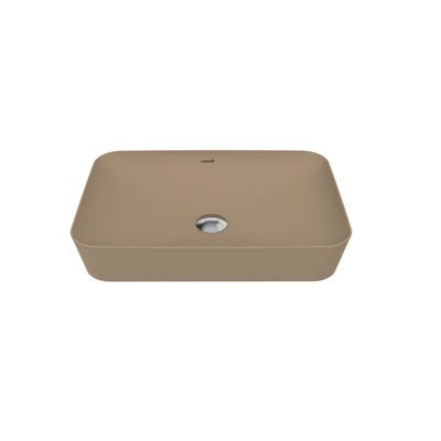 Creavit UL060.00CM Ultra 60 cm Tezgahüstü Lavabo-Cappucino Mat
