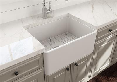 BOCCHİ 1137-001-0120 LAVELLO MUTFAK EVYESİ 60 cm Parlak Beyaz