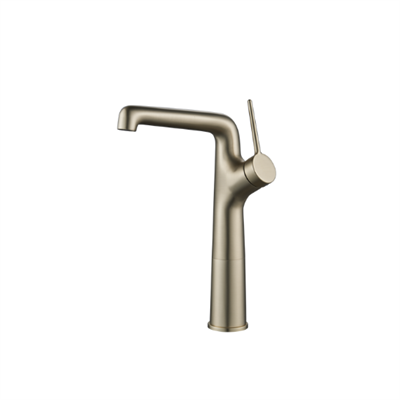 Flow Uzun Lavabo Armatürü Brush Altın FL6500BG