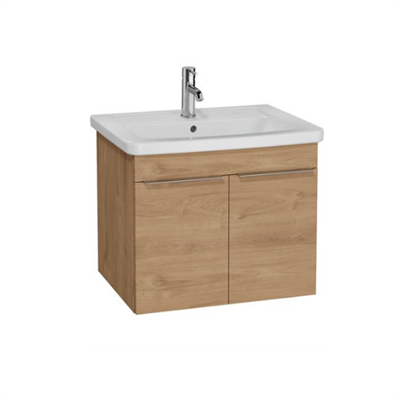 Vitra Quadrum 65 cm Lavabo Dolabı Altın Meşe
