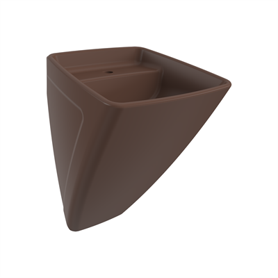 Bocchi Firenze Asma Monoblok Lavabo, 48 Cm, Mat Kahve 1082-025-0126