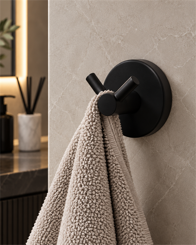 Creavit Drop İkili Bornozluk Siyah DR27014S 