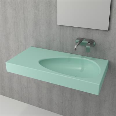 Bocchi Etna Etajerli Lavabo 90 cm Mat Mint Yeşil 1115-033-0125