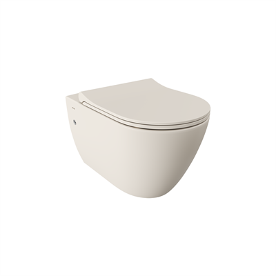 Bocchi 1295-007-0128 Venezia Rimless Asma Klozet ve Kapağı Mat Yasemin