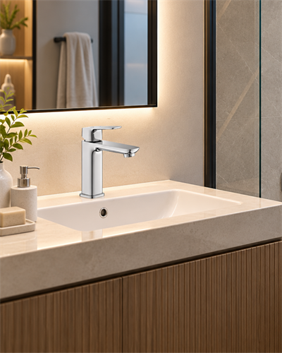Grohe Cubeo Sıva Üstü Banyo Seti Krom 