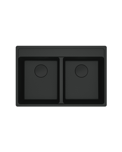 Franke Maris MRG 620-35-35 TL Matt Black Granit Evye