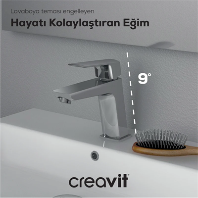 CREAVİT Slope Lavabo Bataryası SP1500