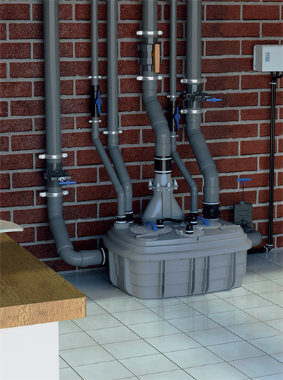 Sanihydro Saniicubic 2 VX  Atık Su Tahliye İstasyonu