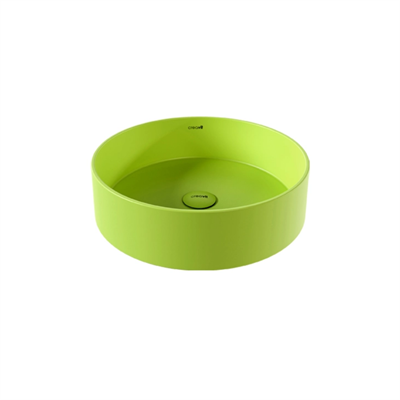 CREAVİT LP145.00NN Loop Ø 45 cm Tezgah Üstü Çanak Lavabo  Neon