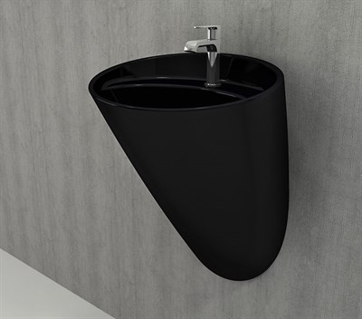 Bocchi Venezia Asma Monoblok Lavabo Parlak Siyah 1083-005-0126