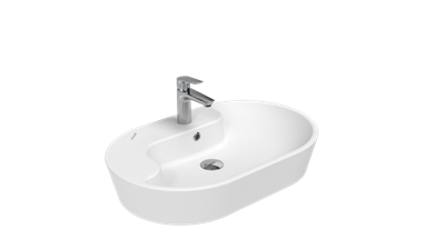 Creavit TP172 Set Üstü Lavabo 45X70 cm Beyaz