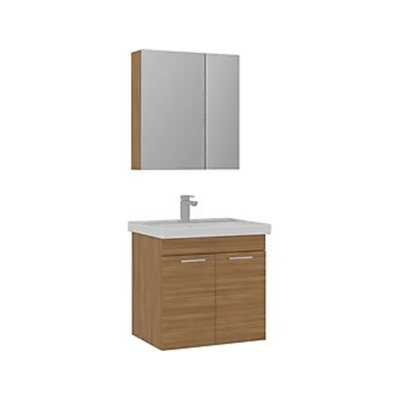 Orka Enez 55 cm Banyo Dolabı Takım Açık Meşe (Morgana Kiraz)