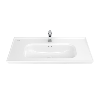 Creavit AN101 Antik Etajerli Lavabo 100 cm Beyaz