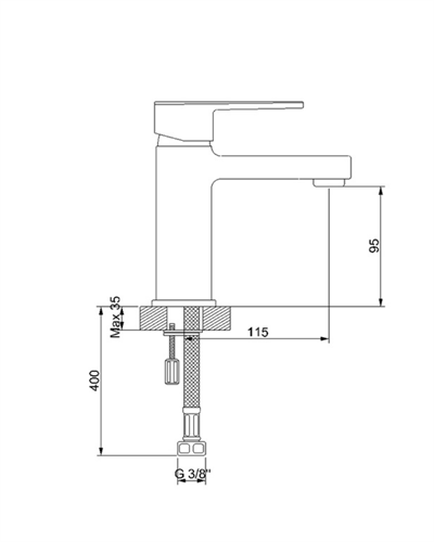 Newarc Fun Lavabo Bataryası Krom 831521