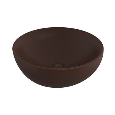 BOCCHİ 1119-025-0125 Venezia Çanak Lavabo 45 cm Mat Kahve