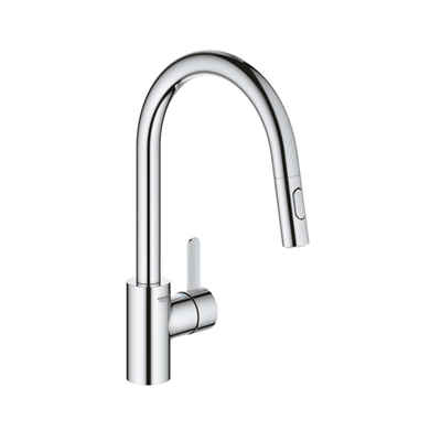 Grohe 31481001 Eviye Bataryası Spiralli 2 Fonk. EuroCosmo Krom 