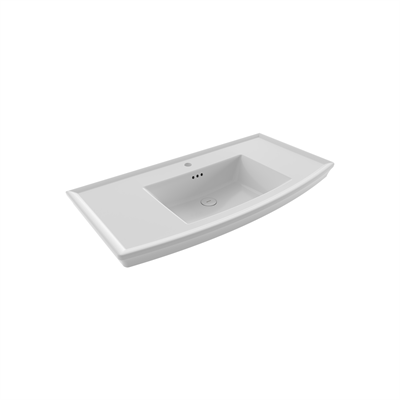 Bocchi 1168-001-0126 Lavita Lavabo 100 cm Parlak Beyaz