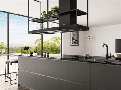 FRANKE 325.0678.073 T-Shelf Mat Siyah Raflı Davlumbaz