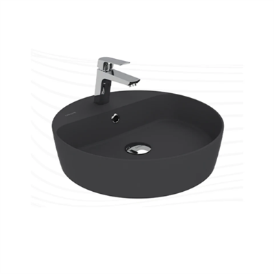 Creavit LP146 Loop 45cm Masa Üstü Çanak Lavabo Mat Antrasit