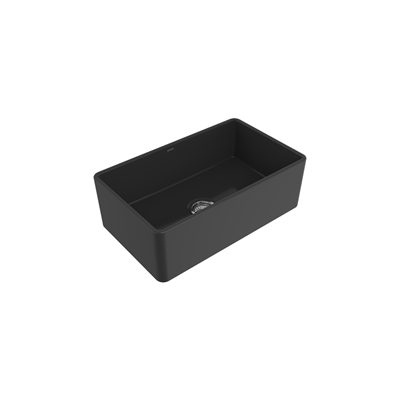 BOCCHİ LAVELLO SERAMİK MUTFAK EVİYESİ 76 cm P. Siyah 1138-005-0120