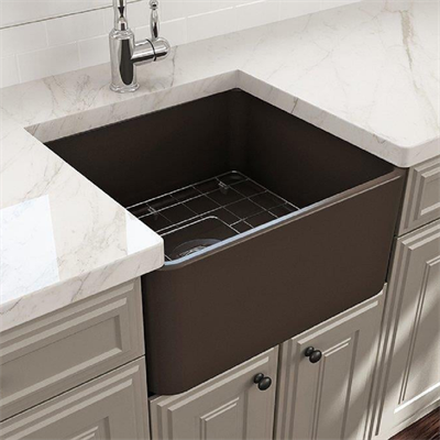 Bocchi Lavello Seramik Mutfak Eviyesi 50 cm Mat Kahve 1136-025-0120