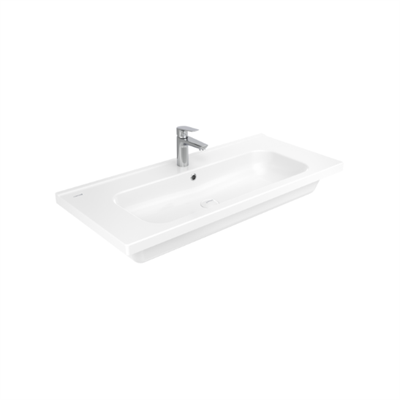 Creavit ID100 İdeal Dolap Uyumlu Lavabo 45X100 cm Beyaz
