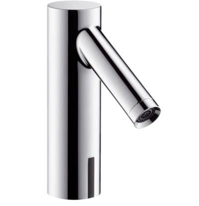 Elektronik Lavabo Bataryası, Isı Ayar Kumandasız, Pilli Krom