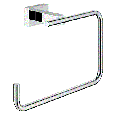 Essentials Cube Halka Havluluk Krom