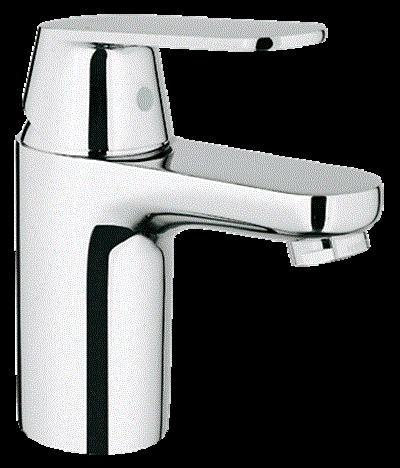 Eurocosmo Tek Kumandalı Lavabo Bataryası Krom
