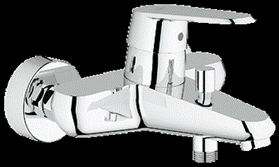 Eurodisc Cosmopolitan Tek Kumandalı Banyo Bataryası Krom