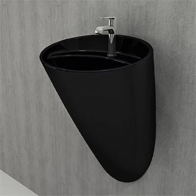 Bocchi Venezia Asma Monoblok Lavabo Parlak Siyah 1083-005-0126