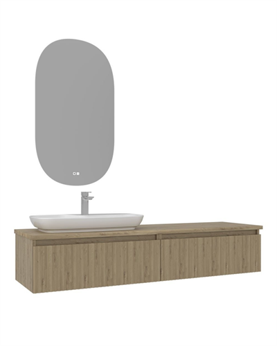 Orka Lentia 160 cm Banyo Mobilyası Takım