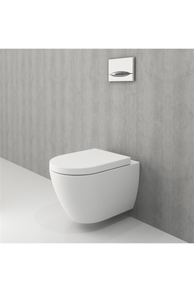 BOCCHİ Venezıa Rımless Asma Klozet - Mat Beyaz 1295-002-0128