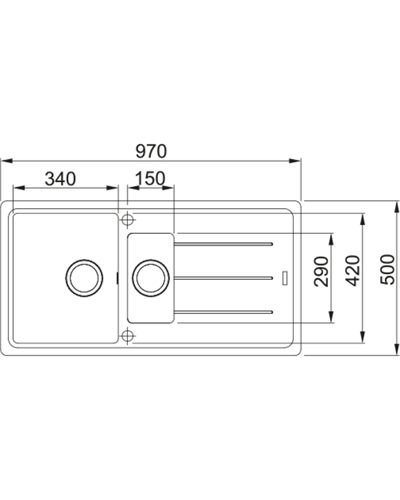 Franke Basıs Granıt BFG 651 Oyster