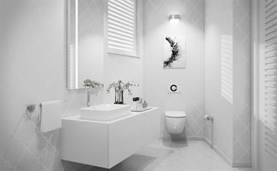 CREAVİT UL060 Ultra Tezgah Üstü 40X60 cm Mat Beyaz Lavabo