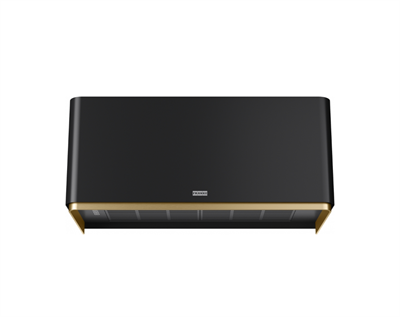 FRANKE Mythos Masterpiece FMY W BK M/GD 80 KL Matt Black+Gold Davlumbaz 335.0729.962