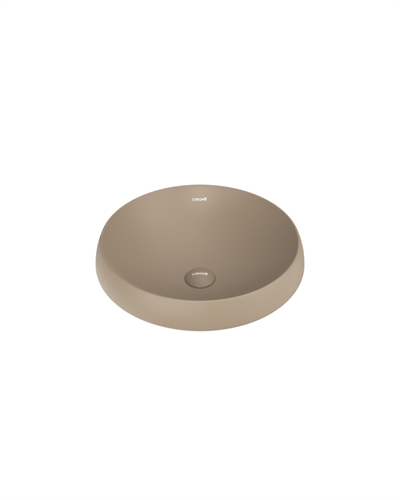 Creavit Deep Tezgah Üzeri Lavabo Ø45 cm Mat Cappuccino DE045-00CM