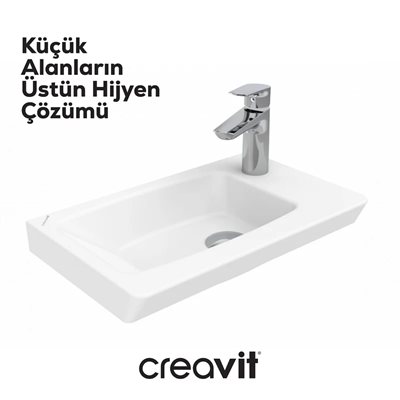 CREAVİT MY045 Memory 45 cm Lavabo