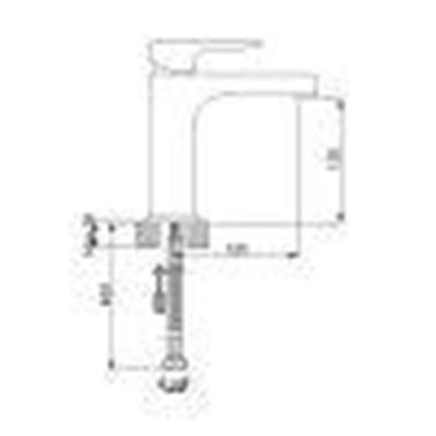 Newarc Aqua Lavabo Bataryası Krom 941521