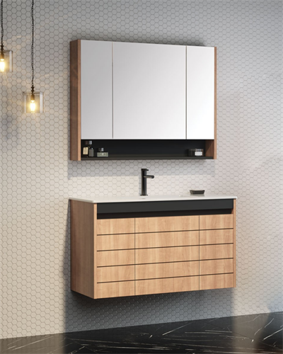 Orka Ricato 100 CM Banyo Dolabı Takım Morgana Kiraz