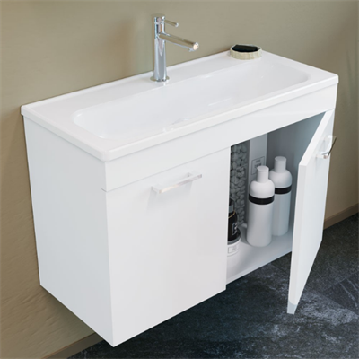 Orka Bafa 80 Cm Banyo Dolabı Takım  Beyaz