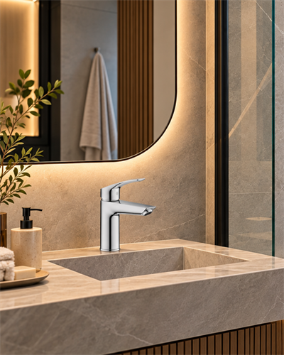 Grohe Eurosmart Sıva Üstü Banyo Seti Krom 