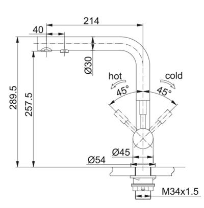 Franke 120.0179.978 Atlas Mutfak Bataryası