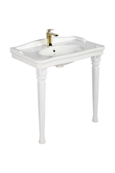 Creavit An080+kl270 Antik Lavabo Ayak 50x80 Cm Beyaz