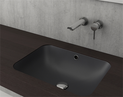 BOCCHİ Scala Tezgahaltı Lavabo 55 cm Mat Antrasit 1006-020-0125