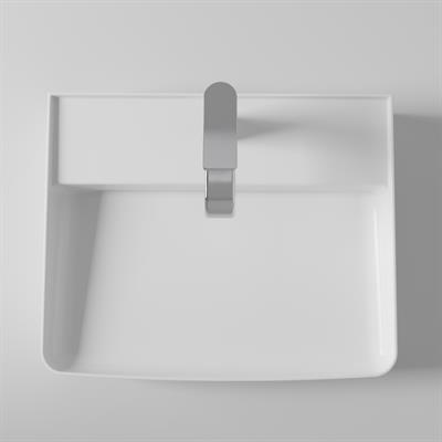 Creavit RB051.00MB Ruby Tezgah Üzeri Lavabo 50x40 cm İnci Mat  Beyaz