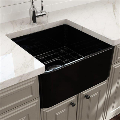 BOCCHİ LAVELLO MUTFAK EVİYESİ 50 cm Parlak Siyah 1136-005-0120