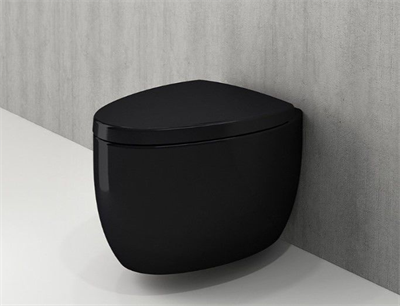 Bocchi ETNA ASMA KLOZET KAPAK DAHİL PARLAK SİYAH 1116-005-0128